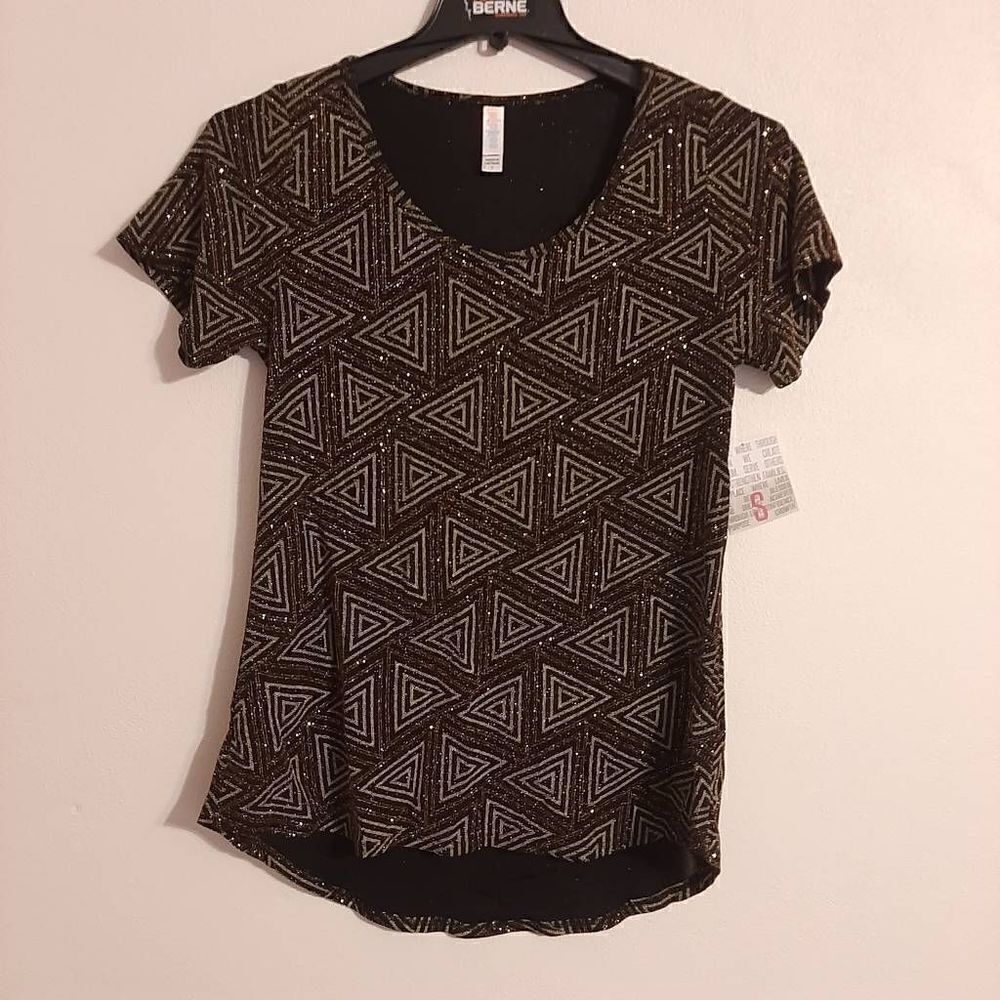 LuLaRoe small sparkly top 